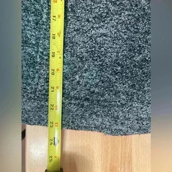 Tahari Wool Blend Jacket Asymmetrical Zip Moto Grey Jacket - Picture 11 of 12